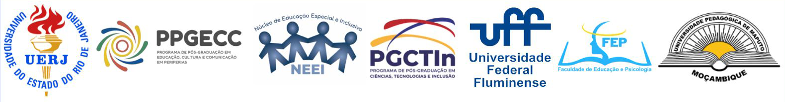 UERJ · PPGECC · NEEI · PGCTIn · UFF · FEP · Universidade Pedagógica de Maputo